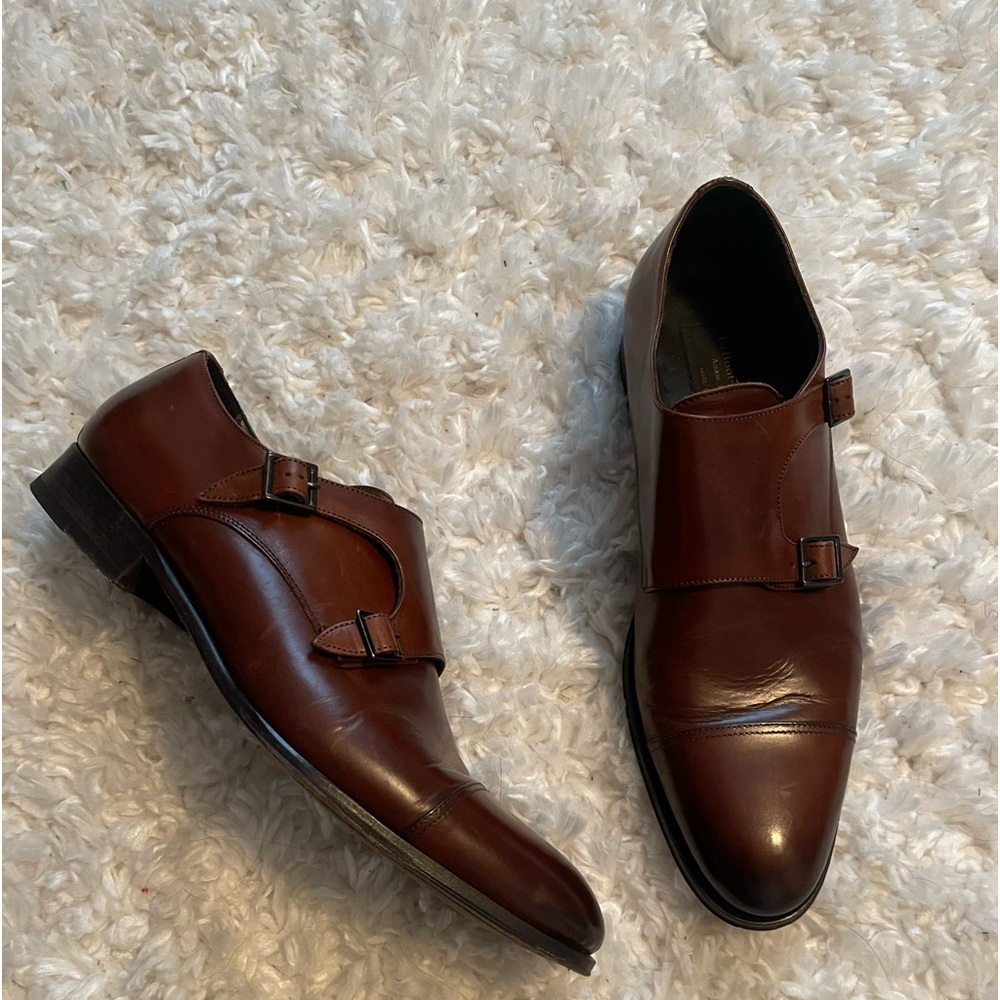 To Boot leather Monk straps